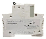 Disjuntor Acti9 Ic60h 2p Curva D 50a 440v A9f85250 Schneider 440v 50/60 Hz