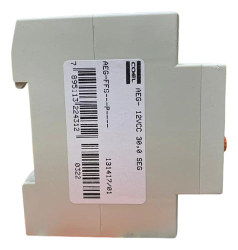 Rele Tempo Aeg 30seg 12vcc Coel 12vcc