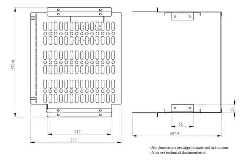 Painel De Divisão Isolamento Lvs04963 Schneider Prismaset P