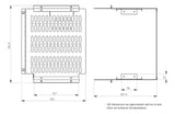 Painel De Divisão Isolamento Lvs04963 Schneider Prismaset P