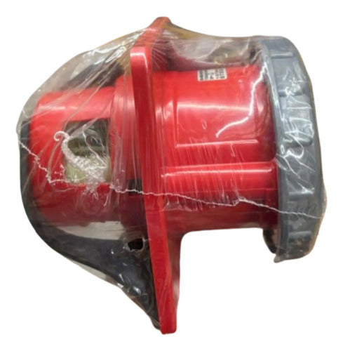 Tomada 3p+t 125a 380/440v 6h Ip67 S4646w Vermelho Steck Vermelho