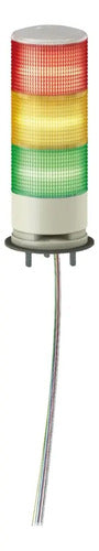 Coluna Luminosa Vm/am/vd Base De Montagem Xvgb3sw Schneider - Vermelho E Verde E Amarelo