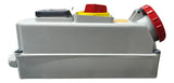Tomada Sobrepor Surelock 2p+t 63a 380/415v 9h S3509dj Steck Vermelho
