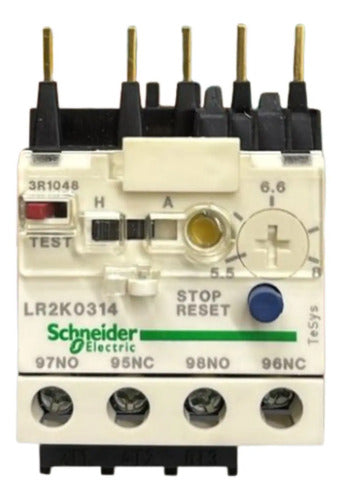 Rele Termico Classe 10 5,5-8a 1na+1nf Lr2k0314 Schneider 690v