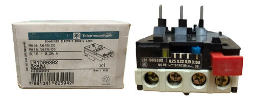 Relé Térmico Lr1d09302 0,16-0,25a Telemecanique -