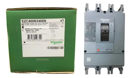 Disjuntor 400a 3p Ezc400n Tm400d Ezc400n3400n Schneider 440vca 250vcc 50/60 Hz