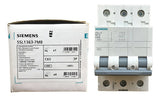 Disjuntor Tripolar 63a Curva C 5sl1363-7mb Siemens