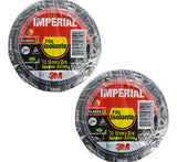 Fita Isolante Imperial 3m 18mmx20m Preta Kit Com 02 Peças Preto Fita Isolante Imperial 3m