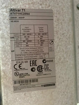 Inversor Atv71hc25n4 380/480v 444a Schneider 380/480v