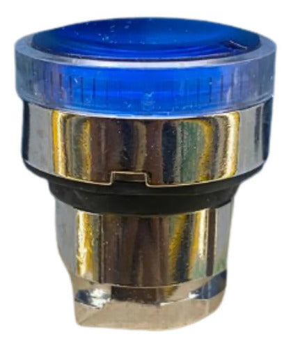 Cabeçote Para Botão Luminoso Ø22mm Azul Zb4bw36 Schneider Azul -