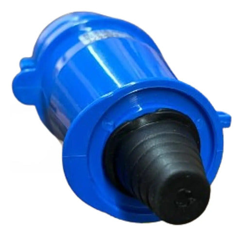 Kit Com 2 Peças: Plug N3276 32a 2p+t 220/240v 6h Azul Steck 220/240 V