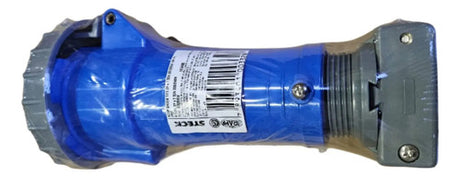 Acoplamento 2p+t 32a 200/250v 6h Azul Ip67 S3256w Steck Azul