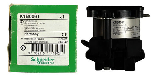 Bloco Para Comutador Rotativo Inversor K1b006t Schneider Preto 690v