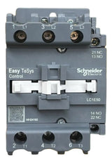 Contator 3p 50a 1na+1nf Bobina 220vca Lc1e50m7 Schneider 220v