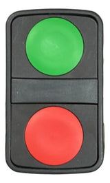 Kit Com 2 Peças: Cabeçote Vd/ Vm Zb5aa7340 Schneider Vermelho E Verde -