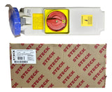 Tomada De Sobrepor 2p+t 63a 200/250v 6h Azul S3506b Bq Steck Azul