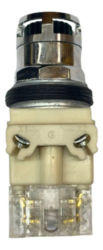 Botão 30mm Metálico Na+nf Verde 9001k3l40gh13 Schneider Verde