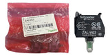 Bloco De Contato Luminoso Led Verde 120vca Zalvg3 Schneider Verde 127v