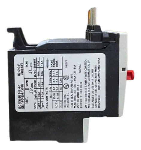 Relé Térmico De Sobrecarga 2,2-3,2a 3ru1116-1db0 Siemens Não Informado