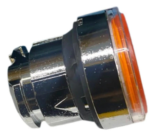 Kit Com 2 Cabeçote P/ Botão Luminoso 22mm Zb4bw353 Schneider Laranja Não Se Aplica