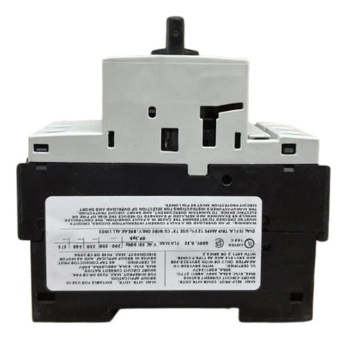 Disjuntor Motor 3rv1021-0da10 0,22-0,32a Siemens  - 50/60hz