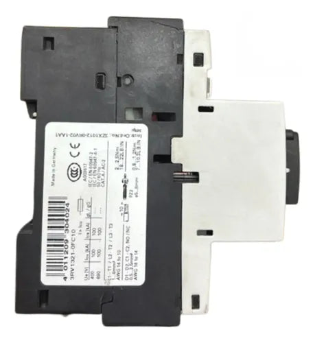 Disjuntor Motor Tripolar 3rv1321-0fc10 Siemens