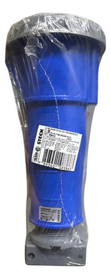 Acoplamento 3p+n+t 63a 200/250v 9h Azul S5559w Ip67 Steck Azul