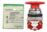 Botão Metálico 30mm 9001kr25rh8 2nf Vermelho Schneider Vermelho 2nf