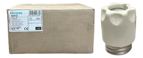 Kit Com 4: Tampa Cerâmica P/ Diazed 25a 500v 5sh112 Siemens