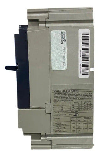 Disjuntor Tripolar 6,3a Ns100h-ma6,3 Schneider Merlin Gerin