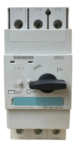 Disjuntor Motor 32a 3rv1331-4ec10 Siemens - 50/60hz