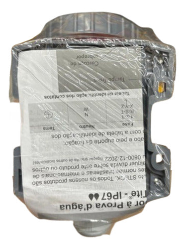 Tomada Sob Shock 2p+t 16a 24v 2h Ip67 S3002w Rosa Steck Rosa