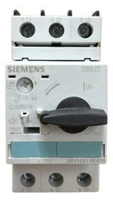 Disjuntor Motor 3rv1021-0ka10 0,9-1,25a Siemens  - 50/60hz