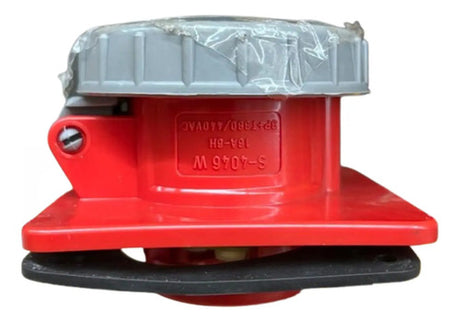 Tomada 3p+t 16a 380/440v 6h Vermelha S4046w Steck - Vermelho