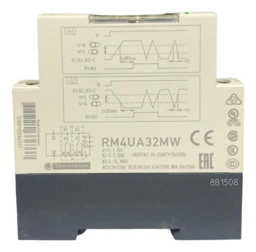 Rele Medição/controle 2naf 24-240vca/c Rm4ua32mw Schneider