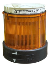 Módulo Luminoso P Xvb Intermitente Laranja Xvbc4m5 Schneider Laranja 48/230vca