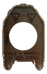 Cabeçote Para Botão Luminoso Faceado Azul Zb4fw363 Schneider Azul 0