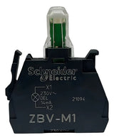 Bloco Contato Luminoso Led Branco 230/240vca Zbvm1 Schneider Branco 240 Vca