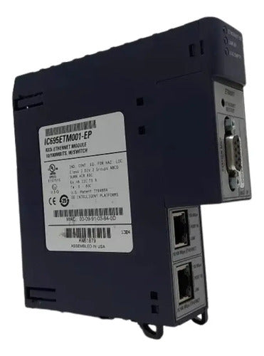 Modulo Ethernet 10/100mbits W/switch Ic695etm001-ep GE