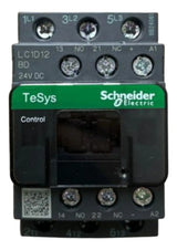 Contator Tripolar 12a 1na+1nf 24vcc Lc1d12bd Schneider 24vcc