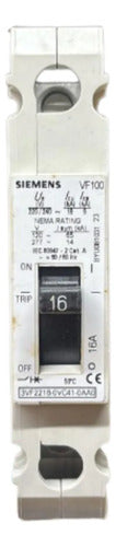 Disjuntor Unipolar 16a 240-415v 3vf2216-0vc41-0aa0 Siemens