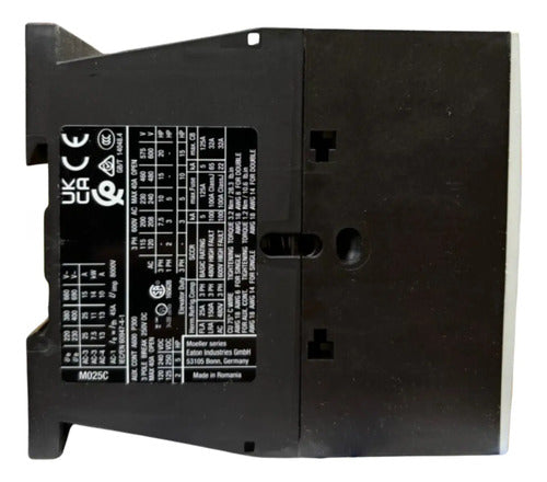 Contator Dilm25-10 25a 10ka 110v Eaton 110v