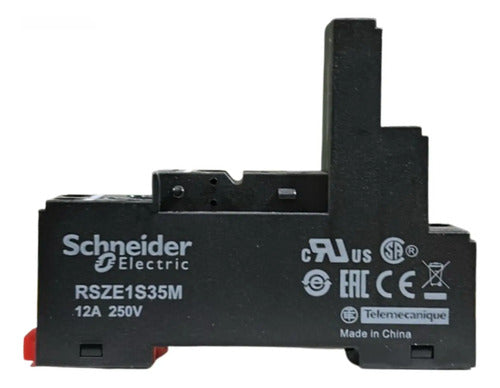 Kit Com 6: Base Para Rele Rsb1a120; Rsze1s35m; Schneider