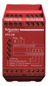 Rele De Segurança 24vcc Cortina De Luz Xpscm1144 Schneider 24vcc