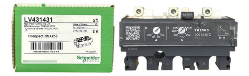 Disparador Nsx250n Tm200d Lv431431 Schneider - 50-60hz