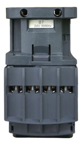 Contator 4p Tesys 12a 1na+1nf 24vca Lc1dt25b7 Schneider 24v