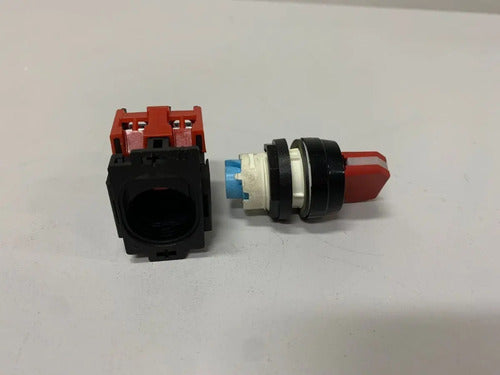 Comutador 2a-726.3.7.11p 22mm 3pos Preto Eaton