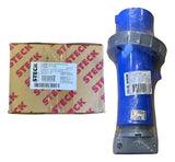 Plug 2p+t 63a 200/250v 6h Azul Ip67 S3576w Steck Azul