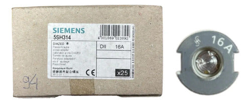 Kit Com 20: Parafuso De Ajuste Dz 16a 500v 5sh314 Siemens