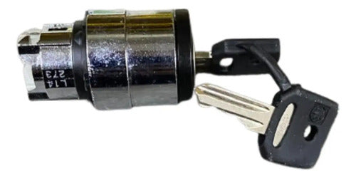 Cabecote Para Comutador 22mm Metalico Zb4bg4 Schneider Preto 0